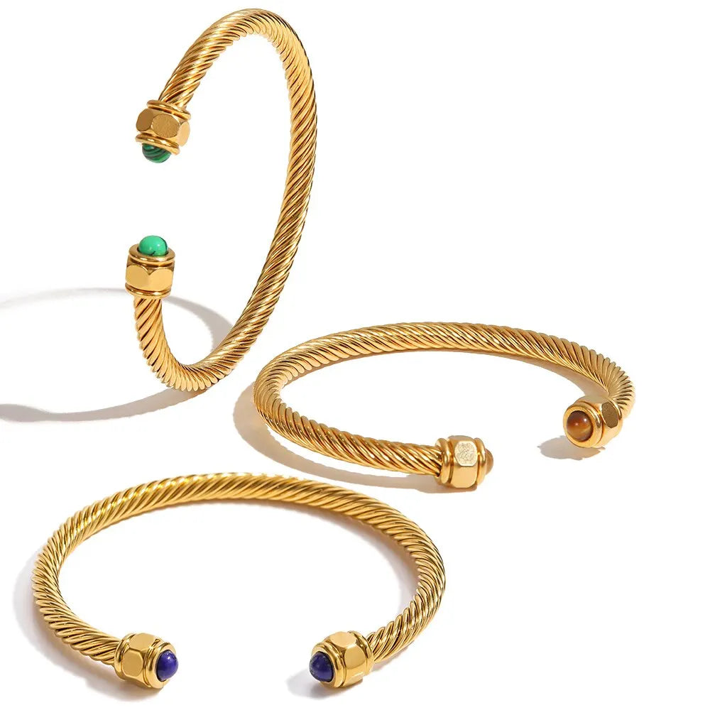 Naferio guldpläterat armband
