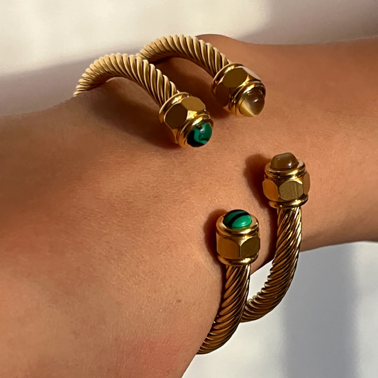 Naferio guldpläterat armband