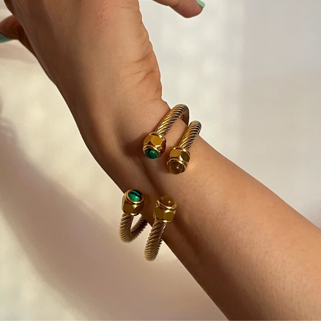 Naferio guldpläterat armband