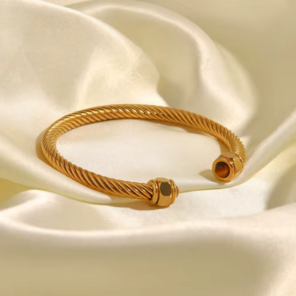 Naferio guldpläterat armband