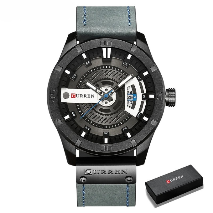 Naferio läderklocka