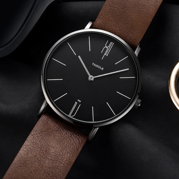 Sterling koskinnklocka