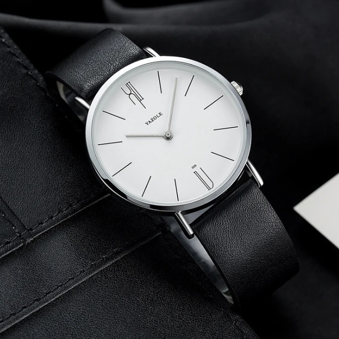 Sterling koskinnklocka