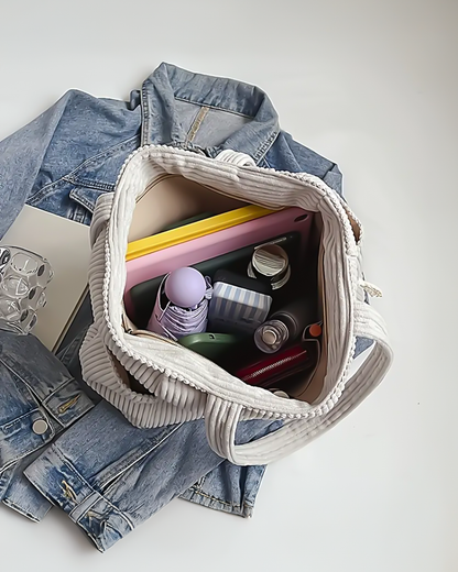 Naferio - Corduroy toteväska