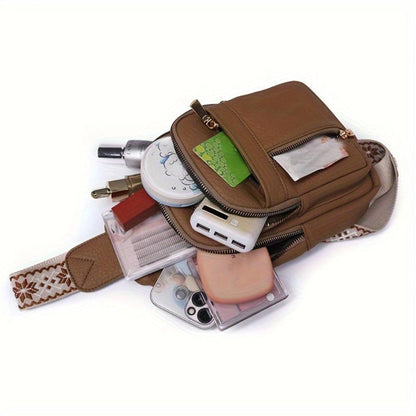 Naferio - Veganskt läder slingväska över axeln