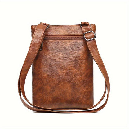 Naferio - veganskt läder crossbody-axelväska