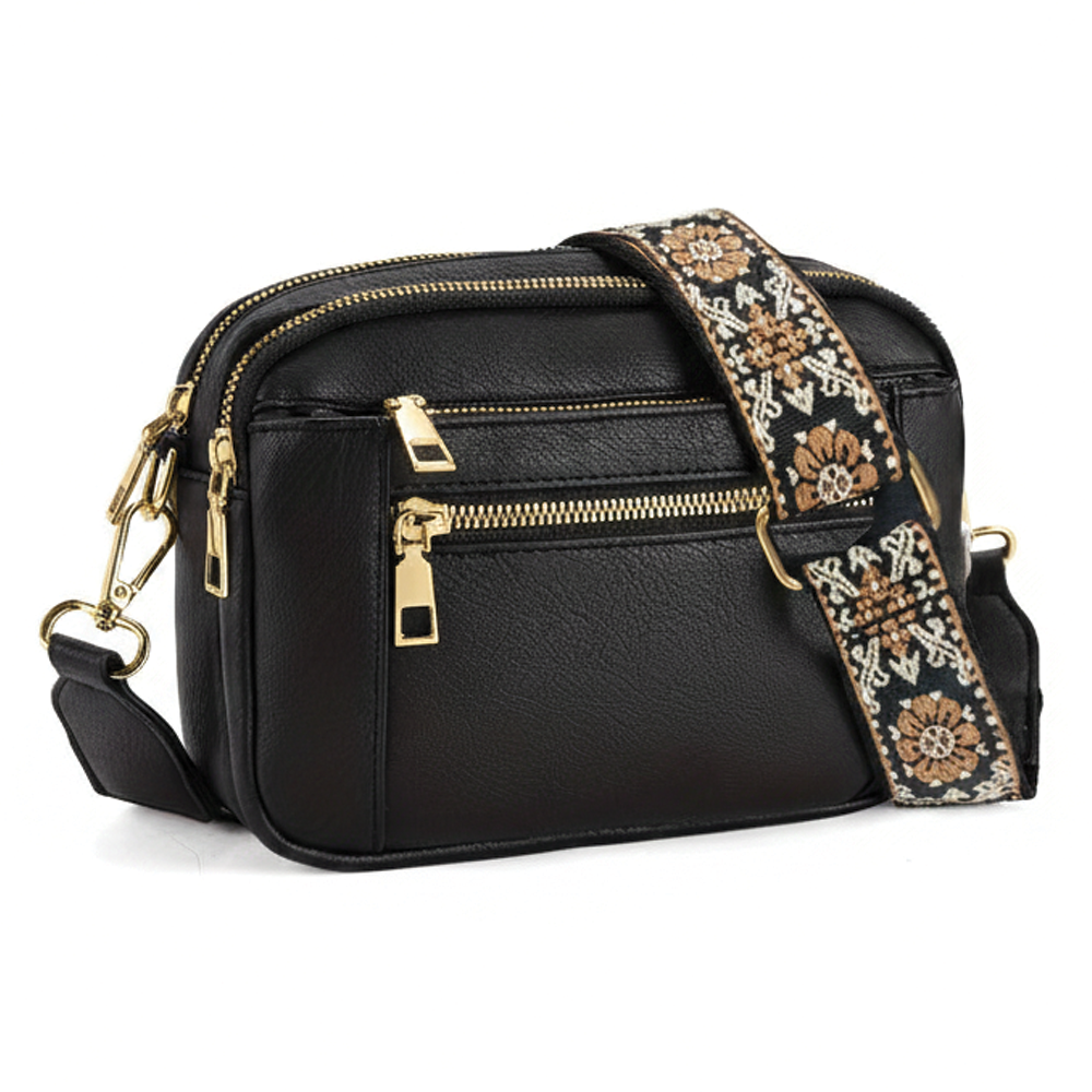 Naferio - veganskt läder crossbody-väska