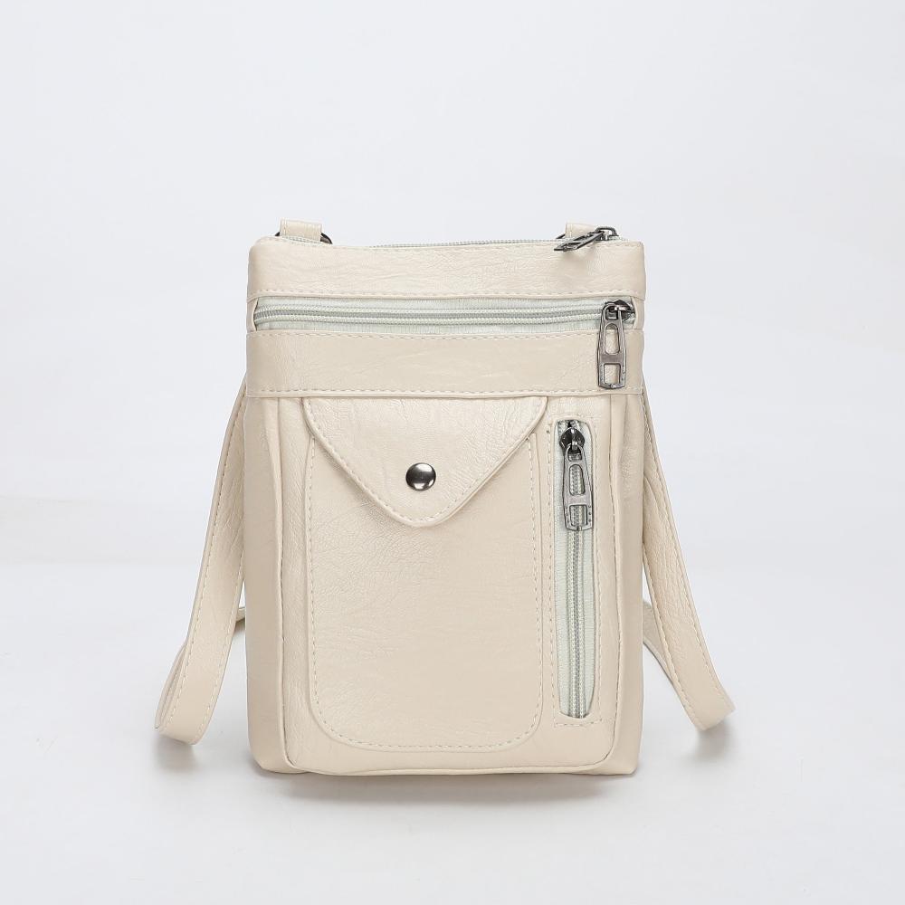 Naferio - veganskt läder crossbody-axelväska
