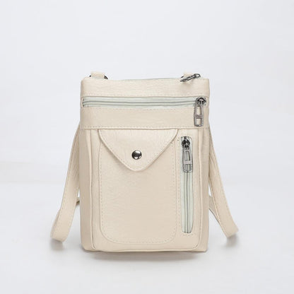 Naferio - veganskt läder crossbody-axelväska