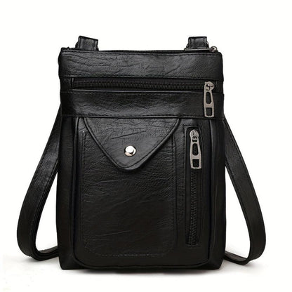 Naferio - veganskt läder crossbody-axelväska
