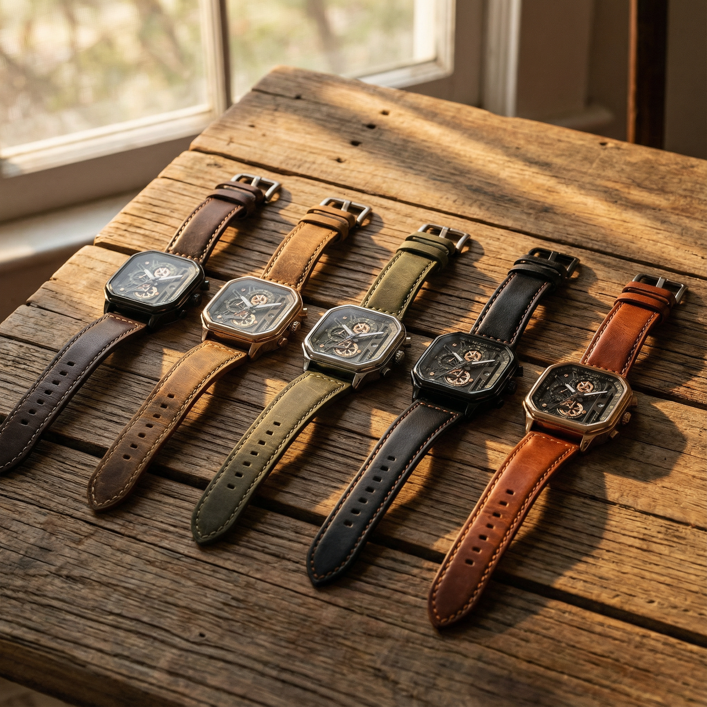 Järnklädd kronograf